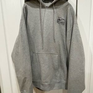 Nike x Stussy grey hoodie